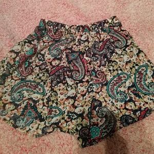 Beautiful Floral Shorts